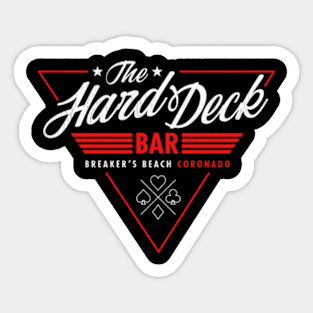 The Hard Deck Bar Sticker